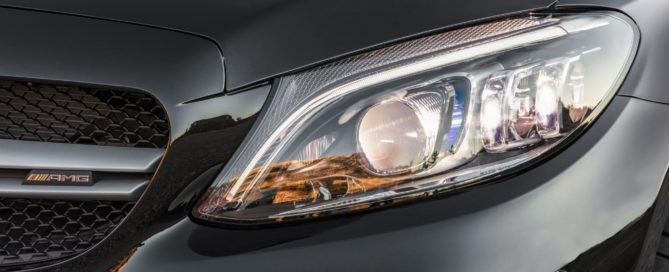 Mercedes-AMG C43 headlamp