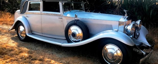1934 Rolls-Royce Phantom II is one of the oldest cars on show