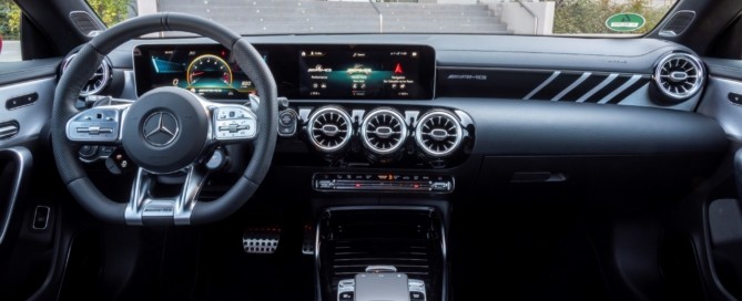 New Mercedes-AMG A45S interior