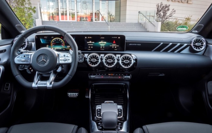 New Mercedes-AMG A45S interior