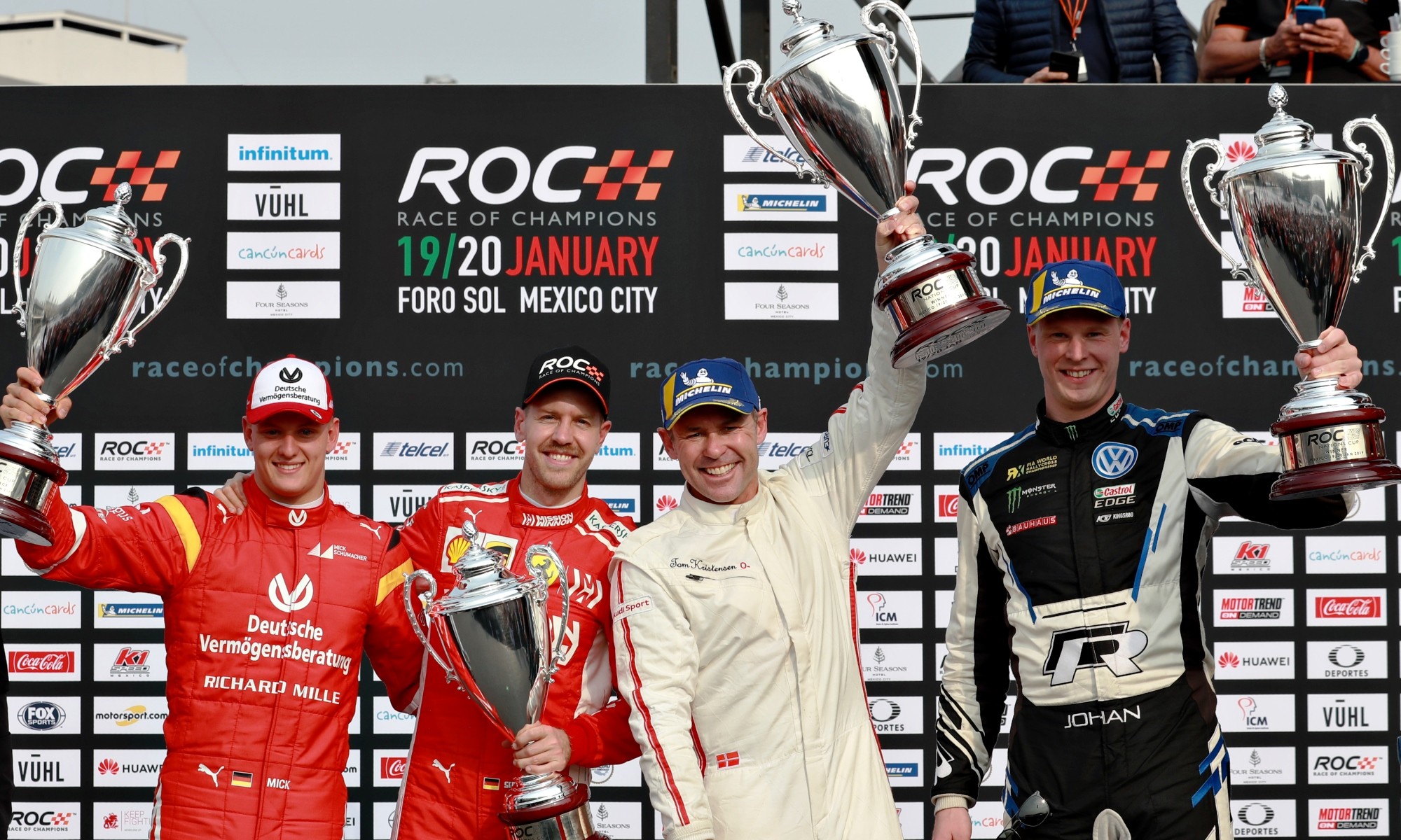 2019 Race of Champions took place in Mexico this past weekend