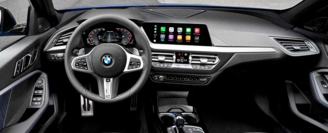 BMW M135i hatchback interior