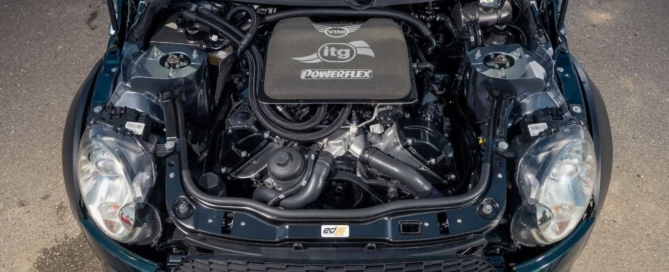 BMW V8-Engined Mini engine