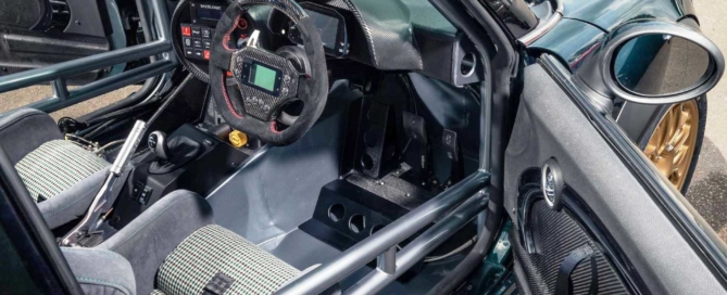 BMW V8-Engined Mini interior