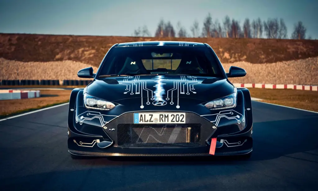 All-electric Hyundai RM20e Sportscar Debuts [w/video]