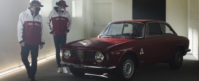 Alfa Romeo Giulia GTA Testing with F1 drivers