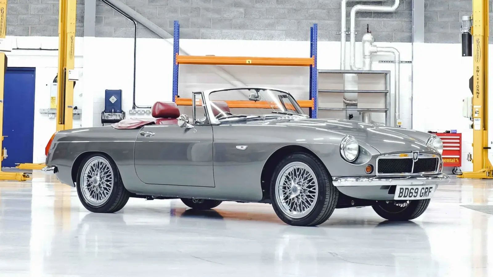 Electric MGB Roadster Revives A British Classic