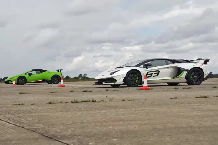 Performance Lamborghini Drag Race [video]