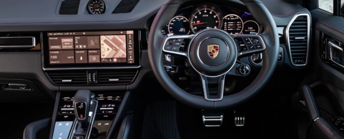Porsche Cayenne GTS Coupe interior