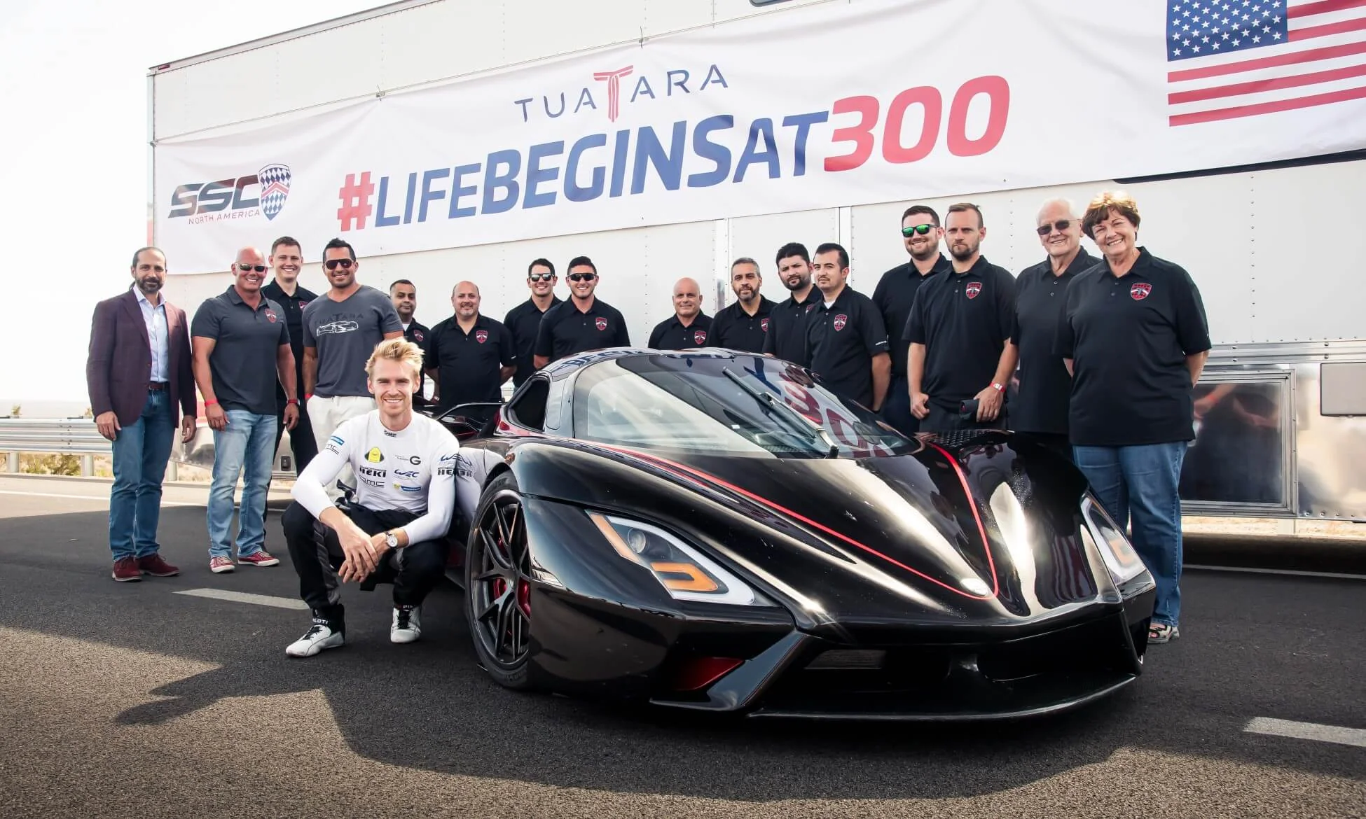 World's fastest car team