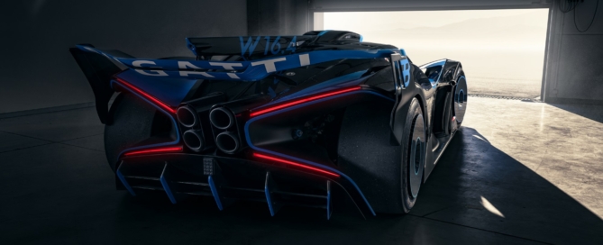 Bugatti Bolide rear