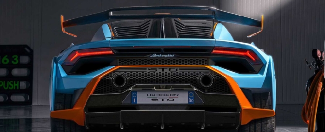 Lamborghini Huracan STO rear 1