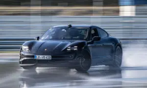 Porsche Taycan Sets Drift Record [w/video]