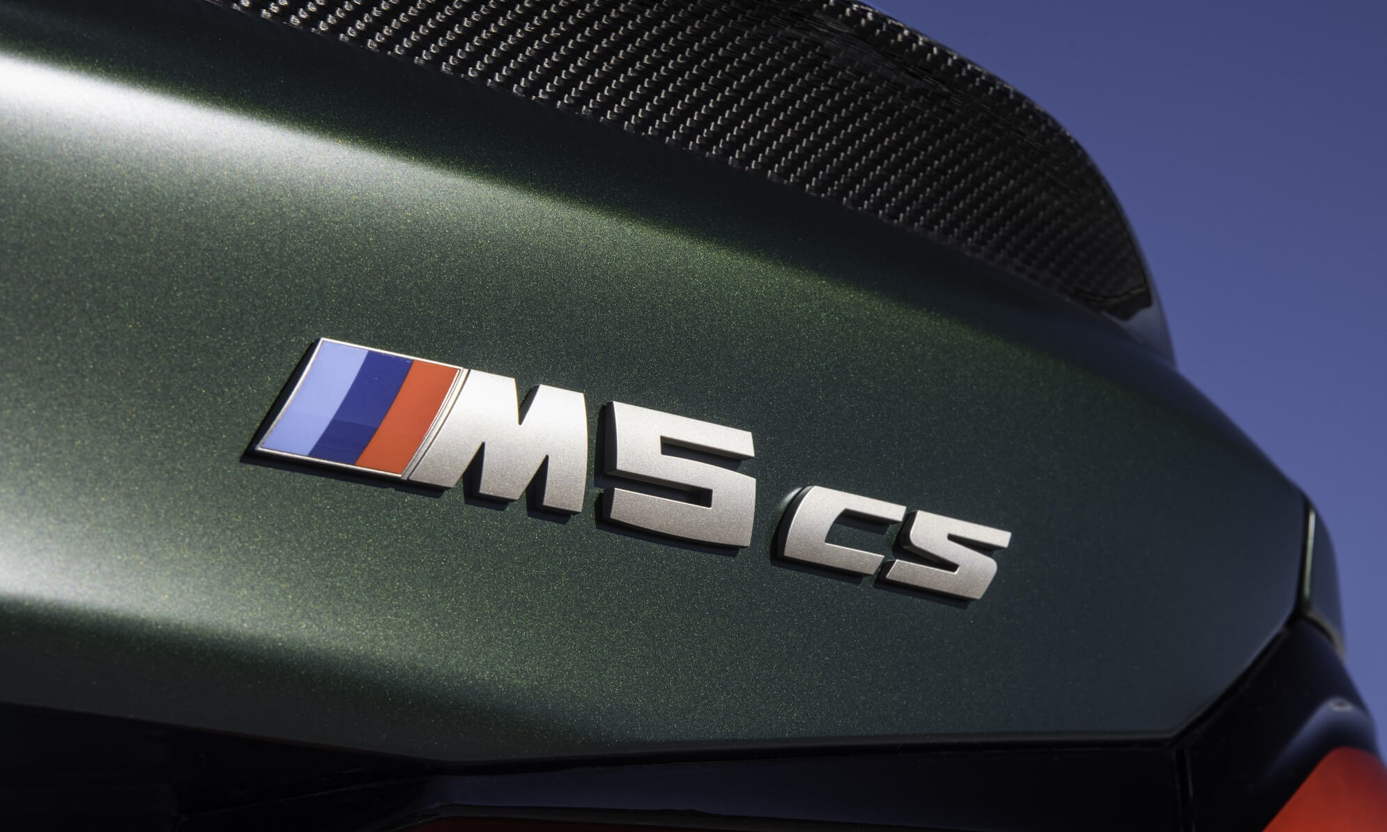 BMW M5 CS badge