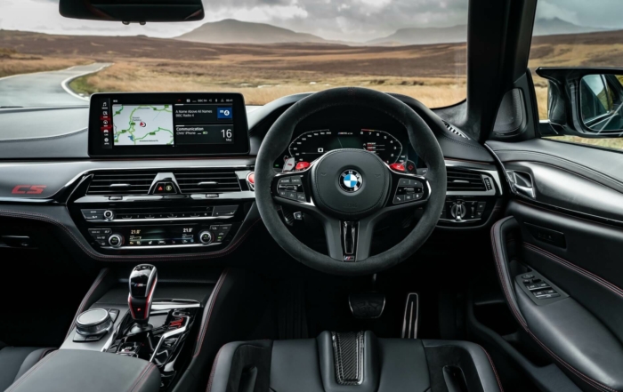 BMW M5 CS interior