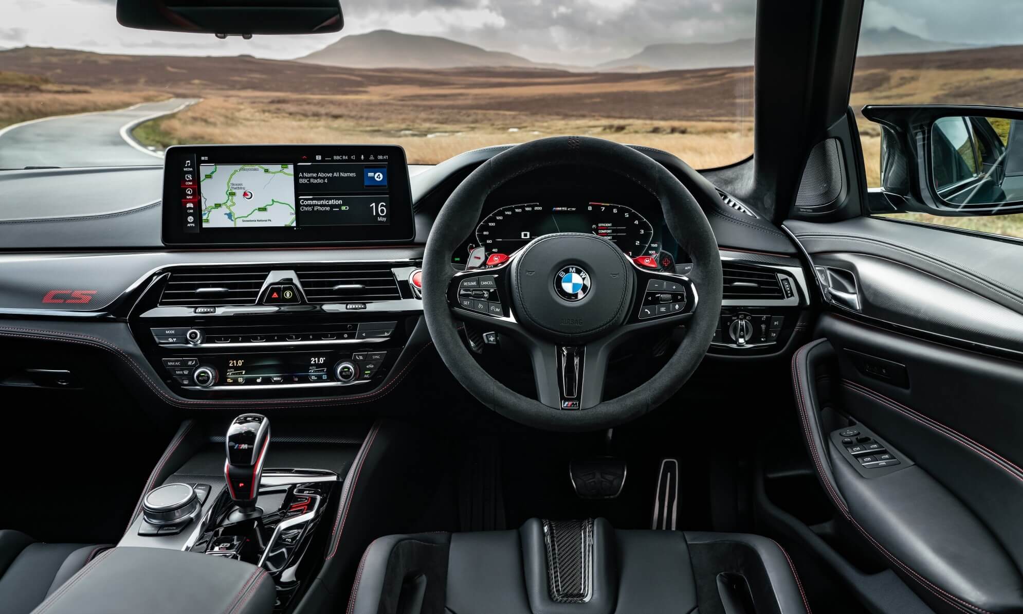 BMW M5 CS interior