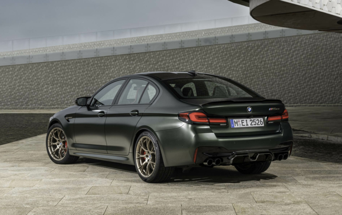 BMW M5 CS rear