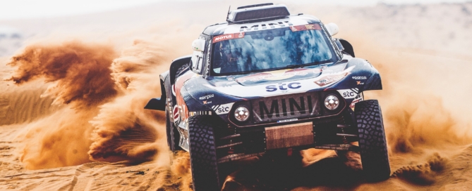 Carlos Sainz on 2021 Dakar Stage 7