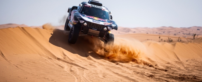 Carlos Sainz won 2021 Dakar Stage 6)