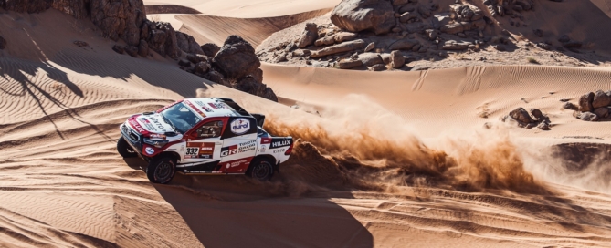 Henk Lategan ran extremely well on 2021 Dakar Stage 3