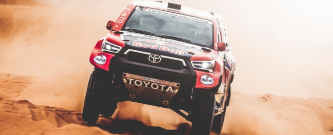 Nasser Al-Attiyah lost time on 2021 Dakar Stage 7