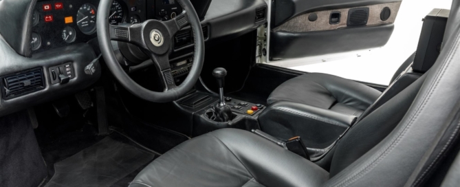 Paul Walker BMW M1 interior