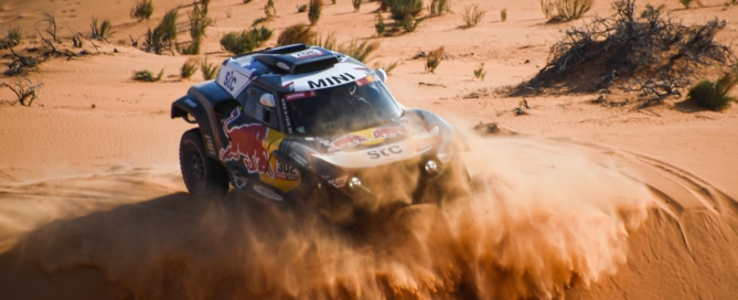 Peterhansel ran strong in the early part of 2021 Dakar Stage 7