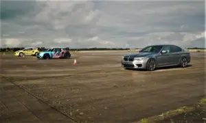 Rallycross Drag Race [video]