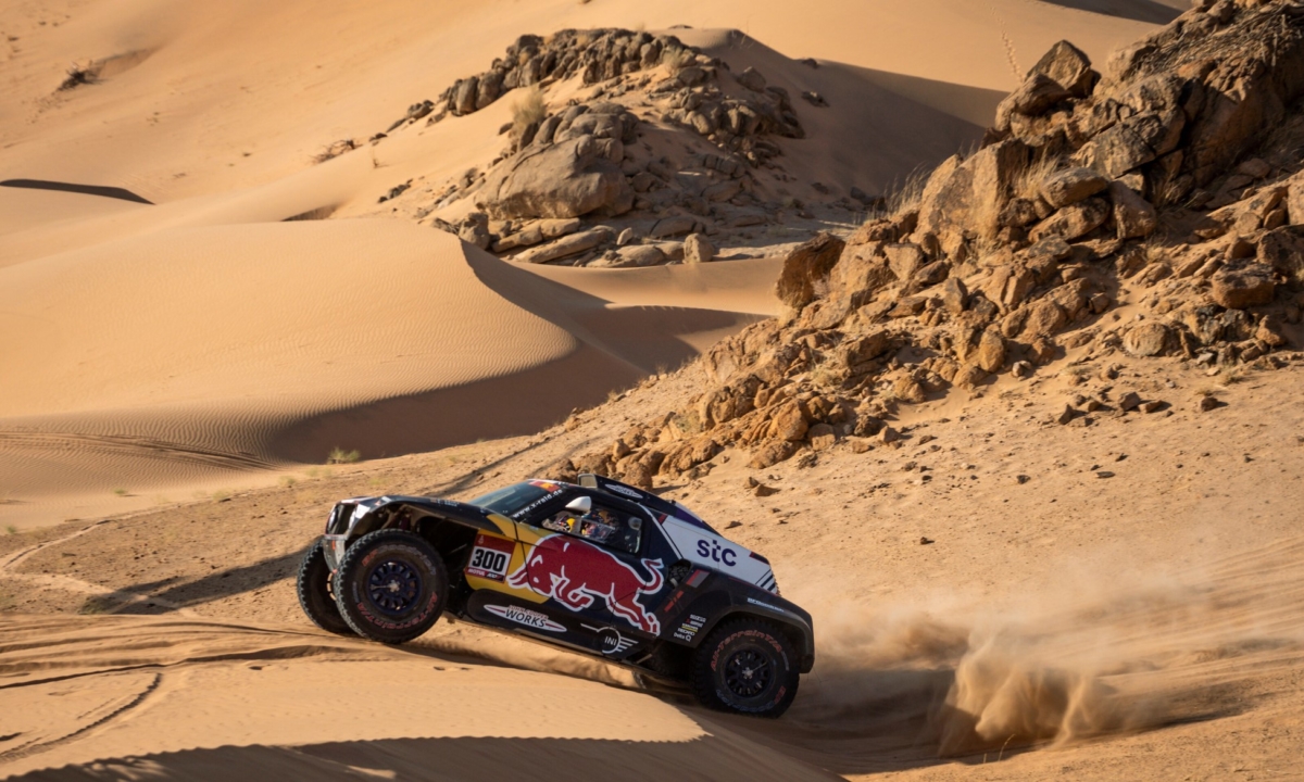 2021 Dakar Stage 2 entered the dunes for the first time on the event