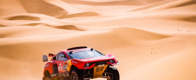 Sebastien Loeb had another flyer on 2021 Dakar Stage 4