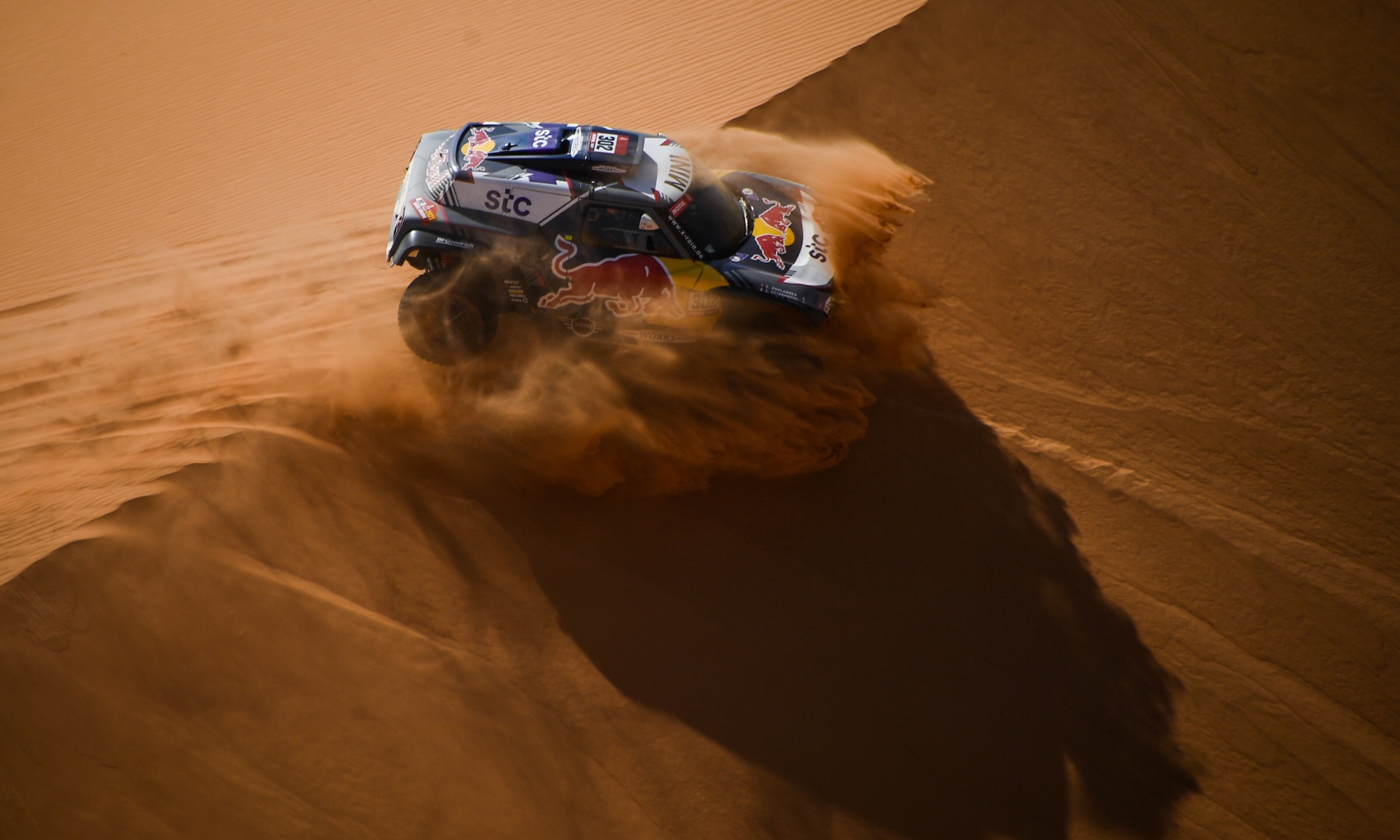 Stephane Peterhansel lost time in the overall standings on 2021 Dakar Stage 8