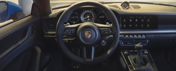 992 Porsche GT3 interior