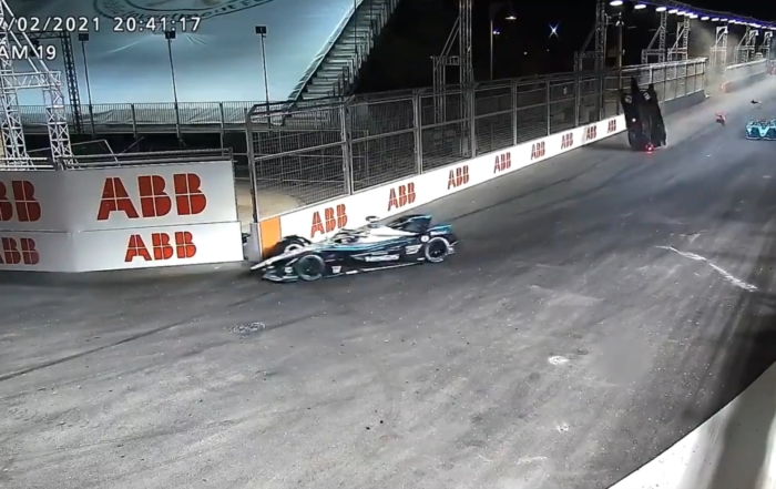 Alex Lynn Formula E Crash