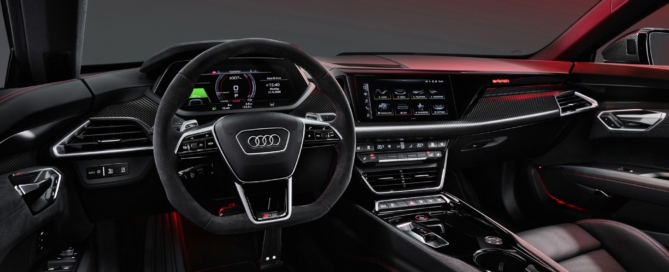 Audi E-Tron GT interior