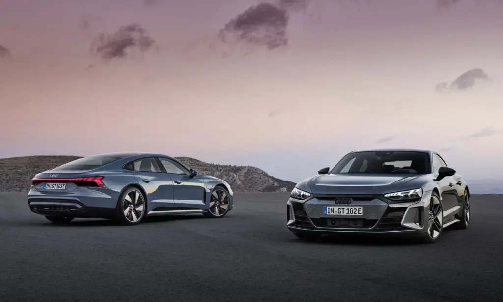 Audi RS E-Tron GT and E-Tron GT Unveiled [w/video]