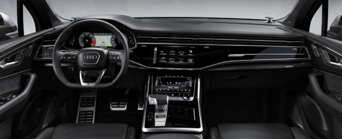 Audi SQ7 and SQ8 TDI interior