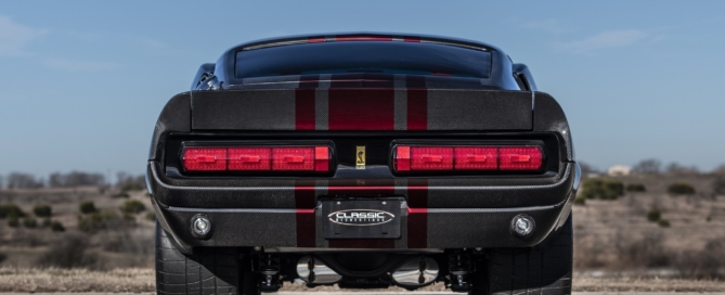 Carbon-Fibre Mustang GT500CR rear