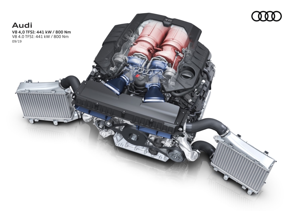 Audi RS6 engine