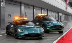 Aston Martin F1 Safety Car and Medical Car Unveiled