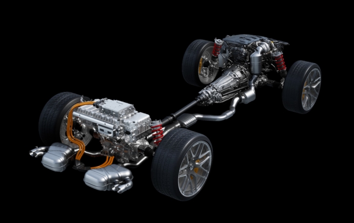 Four Cylinder AMG C-Class driveline