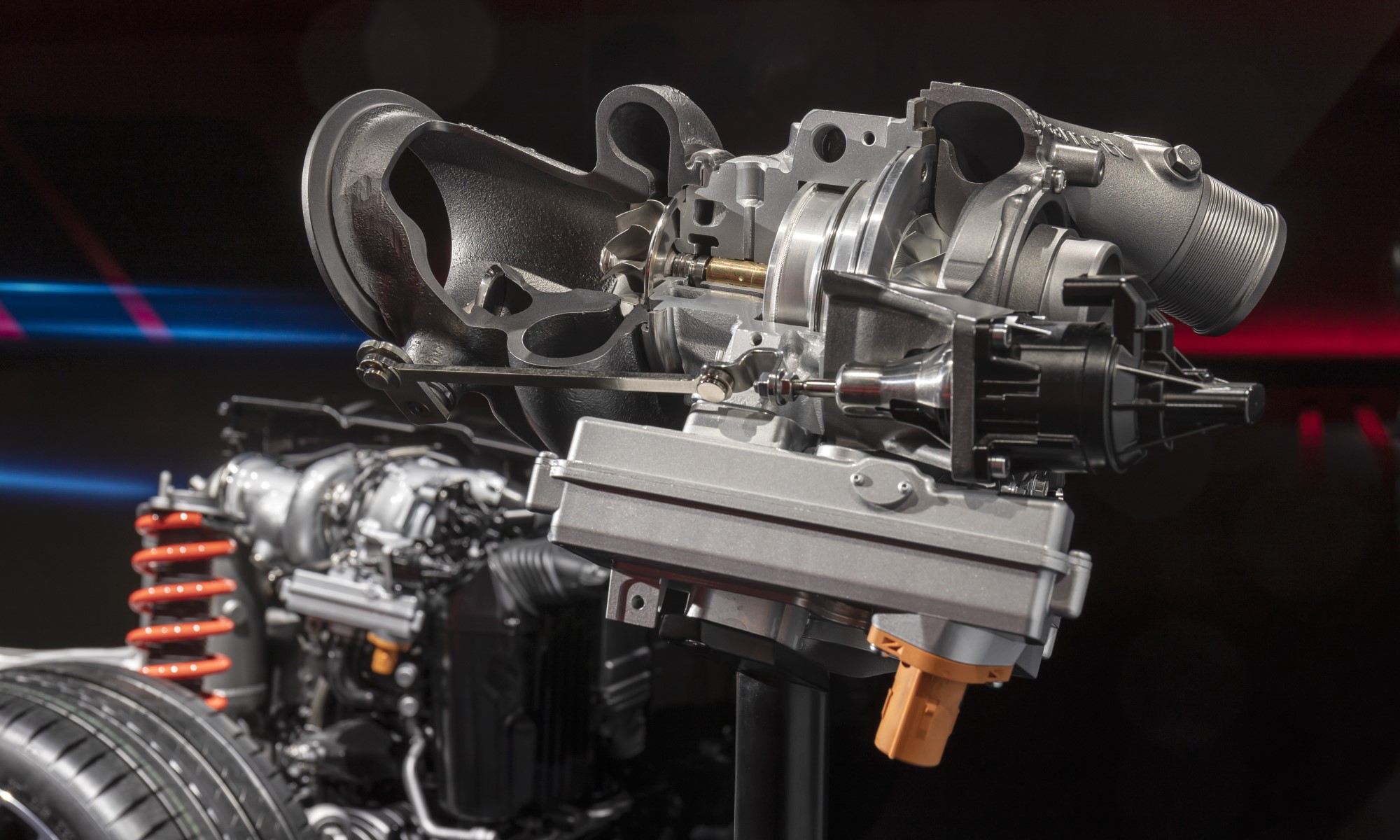 Four Cylinder AMG C-Class turbocharger