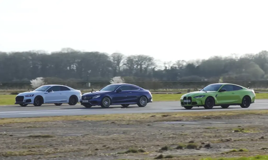 New BMW M4 Features In German Coupe Drag Race [video]