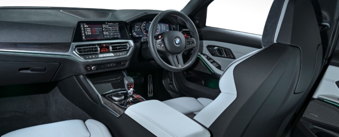 G80 BMW M3 Competition interior