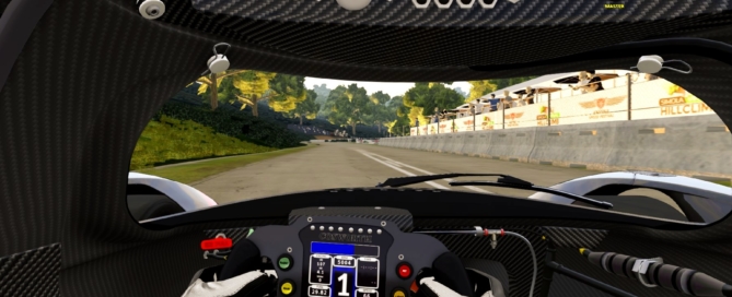 2021 Virtual Simola Hillclimb from the cockpit
