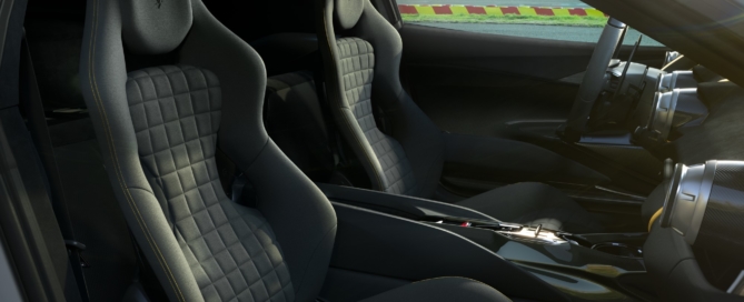 Limited edition Ferrari V12 interior