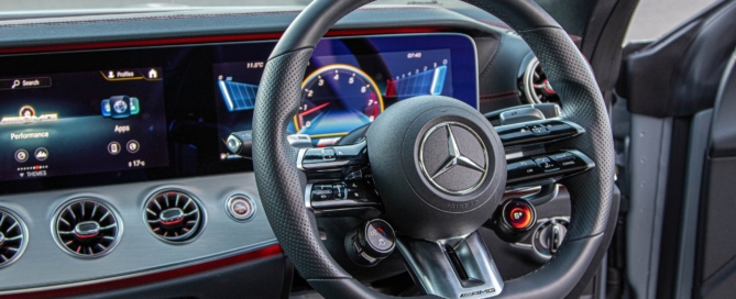 Mercedes-AMG E53 Coupe interior