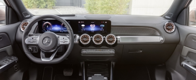 Mercedes-Benz EQB SUV interior