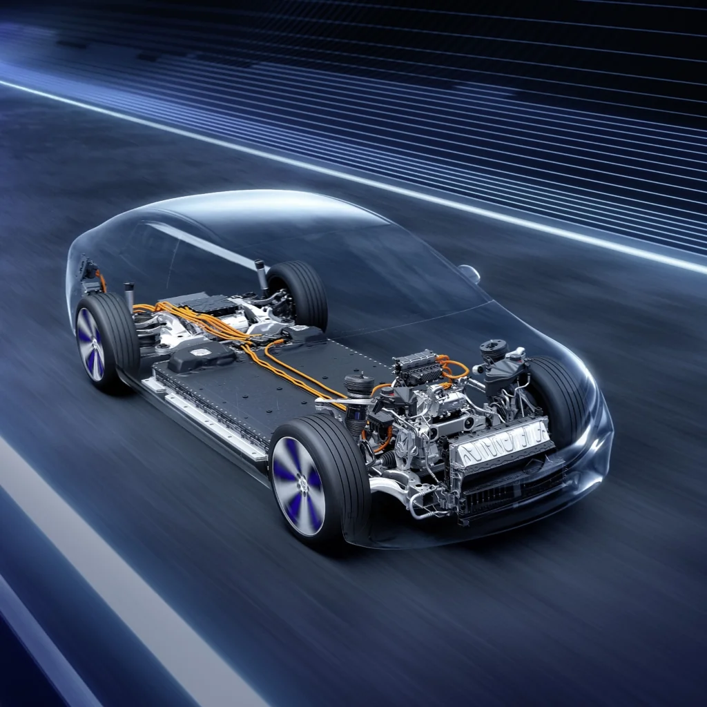Mercedes-Benz EQS powertrain