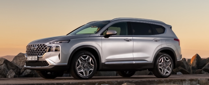 Revised Hyundai Santa Fe