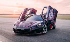 Rimac C_Two Acceleration Over The Quarter Mile [video]